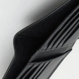 Code by Lifestyle Black Casual Leather Bi-Fold Wallet for Men image 4
