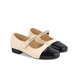 Shoetopia Girls Colourblocked Block Mary Janes Heels-38