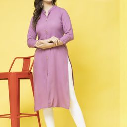 Faxmon Fashion Women Cotton Kurtas-image-88