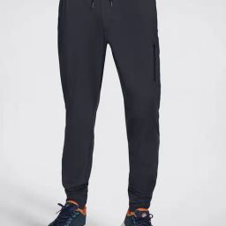 Skechers Black Regular Fit Sports Trackpants-image-34