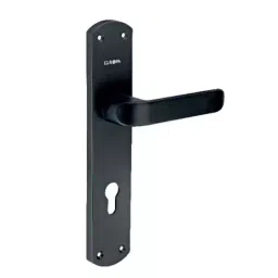 Europa Mortise Plate Handle Zinc 9 inch (228 mm) Matte Black Finish, GMHZNG42-image-89