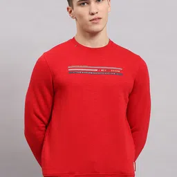 Monte Carlo Men Typography Printed Round Neck Cotton Sweatshirt-image-59