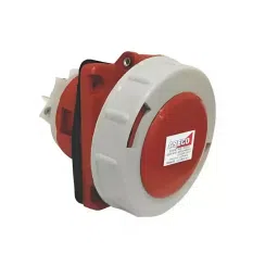 Aseco Panel Mounting Angled Socket IP67 3 Pin 125A Polyamide Screw Terminal, ASP123-picture-38