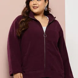 Sztori Plus Size Fleece Sweatshirt-picture-48