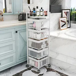 Aura White Set of 1 Regular Multi-Utility Organisers image 2