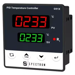 Spectrum Temperature Controller, G91X96x96 mm Size 92x92 mm Panel Cutout-44