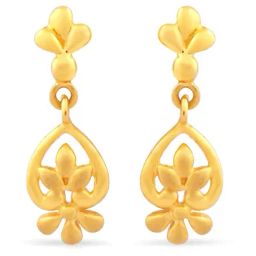 Malabar Gold and Diamonds 22k Gold Earrings-picture-11