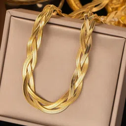 Jewels Galaxy Gold-Plated Necklace-54
