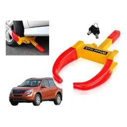 Auto Pearl Claw Type Anti Theft Adjustable Wheel Clamp Lock for Mahindra XUV 500-image-53