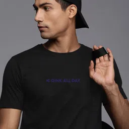 HRX by Hrithik Roshan Men Printed Extended Sleeves Pure Cotton Pockets T-shirt-image-52