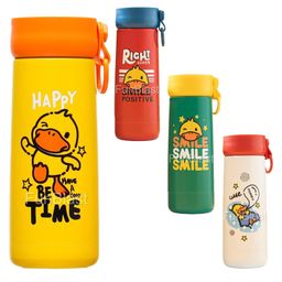 FunBlast Hot And Cold Double Walled Vacuum Stainless Steel Water Bottle Yellow - 350 ml-picture-44