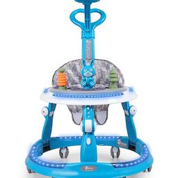 JoyRide Platinum Baby Walker 6-24 Months | Adjustment Walker for Kids Boy and Girl with Integrated RGB Lights, Switchable Food & Musical Toy Tray Activity Walker-18