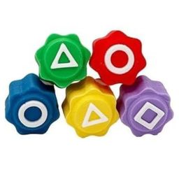 Ji and JaGonggi Stone Game Set, Stones Plastic Playing Pieces with Storage Case-17