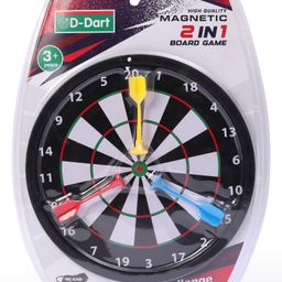 Maru & Sons Magnetic Dart Board Game - Black-25