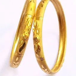 SGN fashion Gold Brass Bangles-picture-46