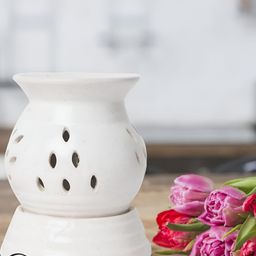 PEEPALCOMM 3Pcs White Electric Scented Diffuser With Sandalwood & Mogra Oils - 10 ml Each image 3