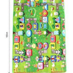 Mihar Essentials Alphabet & Numberic Floormat Mix Print - Multicolour image 4