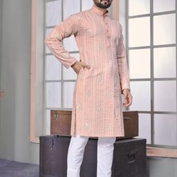 ATOXIC Men Cotton Solid Straight Kurta-picture-11