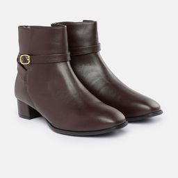 Van Heusen Women Mid-Top Block Heeled Regular Boots-18