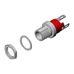 SWITCHCRAFT/CONXALL Dc Power Jack, 5A, 30Vdc, 2.1 mm, Solder, L721A-picture-45