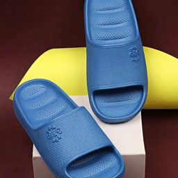 NEOZ Kids K H&B YOUTH Blue Spedy Slides-image-11