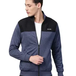 Alcis Blue & Black Full Sleeves Jacket-image-34