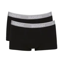 Sloggi Black Slim Fit Trunks - Pack Of 2-picture-20
