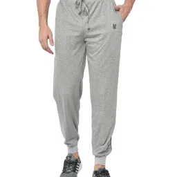 Vimal Jonney Grey Cotton Joggers-picture-26