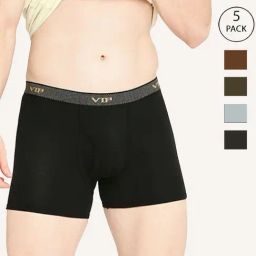 VIP Assorted Snug Fit Trunks - Pack of 5-picture-11