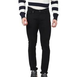 celio* Black Mid Rise Solid Jeans-image-32