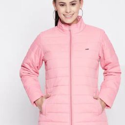 Duke Pink Quilted Jacket-image-93