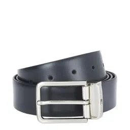Tommy Hilfiger Black & Brown Reversible Belt for Men-image-20