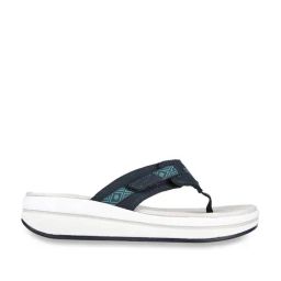 Skechers Women's UPGRADES - MARINA BAY Navy Lifestyle Slippers-image-31