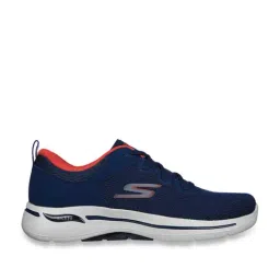 Skechers Men's GO WALK ARCH FIT - CLINTON Navy Walking Shoes-71
