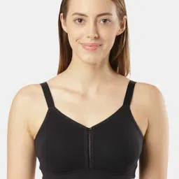 Jockey ES27 Women's Wirefree Non Padded Super Combed Cotton Elastane Full Coverage Minimizer Bra-23