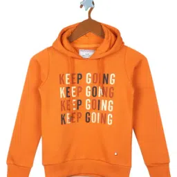 Monte Carlo Kids Orange Printed Full Sleeves Sweatshirt-picture-14