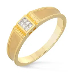 Malabar Gold and Diamonds 18k IGI Certified Diamond Yellow Gold Ring for Men-picture-18