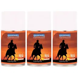 Airance 250 ml Each Musk Fragrance Automatic Room Freshener Refill Perfume Spray (Pack of 3)-image-78