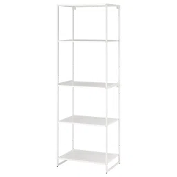 ikea jostein Shelving unit, in/outdoor/metal white, 61x40x180 cm-picture-41