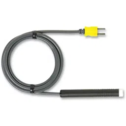 FLUKE Probe, Thermocouple, Type K, 0-260Deg C, FLUKE 80PK-3A-14