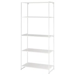 ikea jostein Shelving unit, in/outdoor/metal white, 81x40x180 cm-picture-40