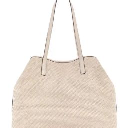 Guess Shell Textured Vikky Tote Bag With Pouch image 2