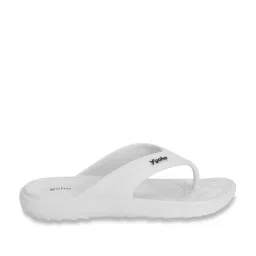 Yoho Women's Accupressure Floats Grey Flip Flops image 2