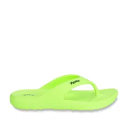 Yoho Women's Accupressure Drizzle  Green Flip Flops image 2