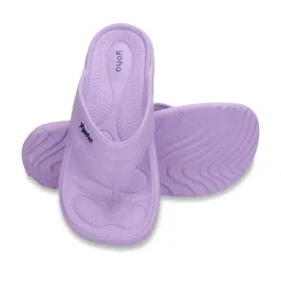 Yoho Women's Accupressure Floats Lavender Flip Flops image 5
