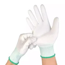 Satishve Nitrile and PU Cut Resistant Gloves White Color, L Size (Pack of 5 Pair)-image-45