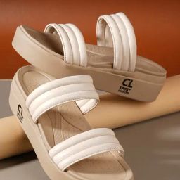 Carlton London Women's Cream Casual Sandals-picture-46
