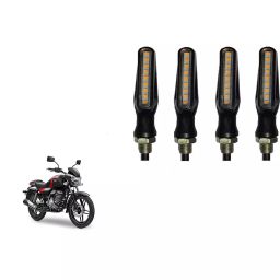 Cartronics Sleek Pencil Type Yellow LED Indicator for Bajaj V15 (Pack of 4 Pcs)-24