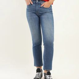 Levi's 724 Aegean Blue Straight Fit High Rise Jeans-image-38