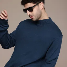 French Connection Solid High Neck Pullover-image-20